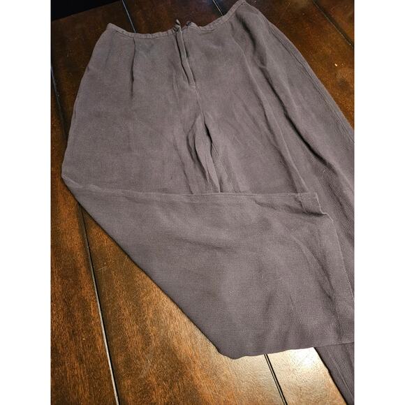 Eileen Fisher Pants - Eileen Fisher Wide Leg Lounge Beachy Gray Pants Size Large